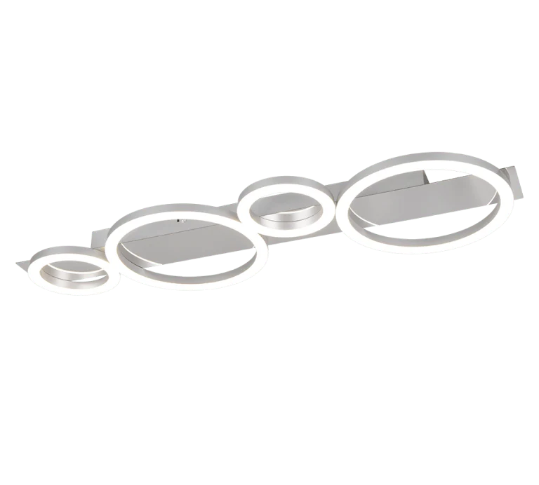Plafonnier Moderne Argent