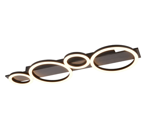 Plafonnier Moderne Noir